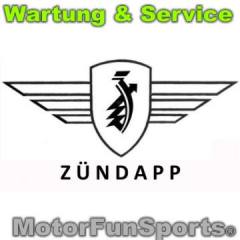 Wartung und Service Set für Zündapp Motorräder