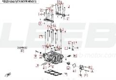 Zylinderkopf 1 - CFMOTO 450 MT