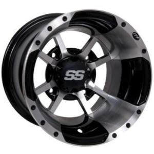 Felge 10x10 4/115 4+6 SS112 Sport Machined-black