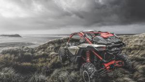 ATV Quad Side by Side Heckkoffer passend für CAN AM BRP Maverick X3 Serie