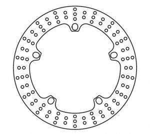 MST238 Bremsscheibe starr