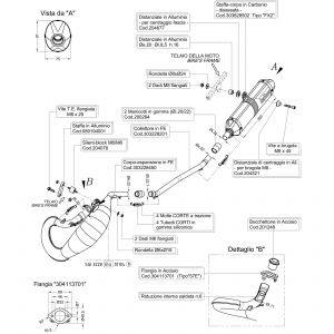 Beta RR 50 Auspuffanlage