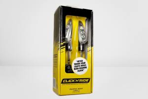 Click'n'Ride LED Blinkerpaar mit Schnellverschluss abnehmbar Enduro Supermoto