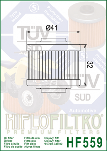 HiFlo Ölfilter HF559