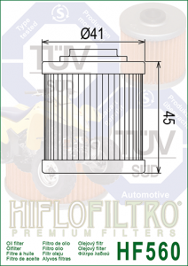 HiFlo Ölfilter HF560