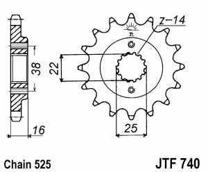 Ducati Sporttouring Ritzel