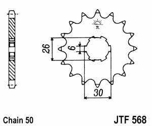 Ritzel für Yamaha XS 650