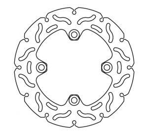 Kawasaki Bremsscheibe MST366SL
