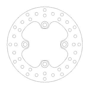 Kawasaki KVF360 KVF650 Bremsscheibe vorne