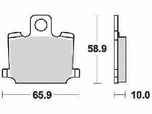 Lucas Bremsbelagsatz MCB507