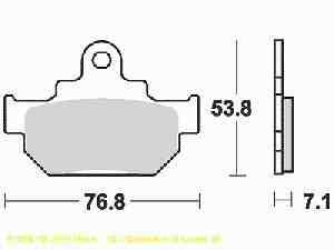 Lucas Bremsbelagsatz MCB550