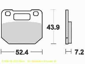 Lucas Bremsbelagsatz MCB556