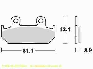 Lucas Bremsbelagsatz MCB562SRQ