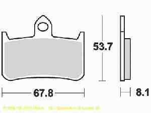 Lucas Bremsbelagsatz MCB593SRQ