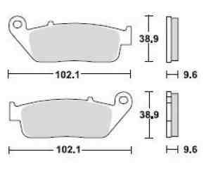 Lucas Bremsbelagsatz MCB599