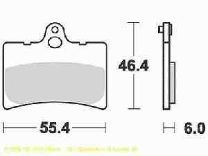 Lucas Bremsbelagsatz MCB649