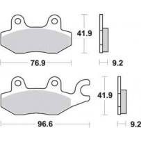 Benelli Daelim Generic Honda Italjat Keeway Kreidler Kymco MZ PGO Rex Suzuki SYM Bremsbelagsatz MCB663