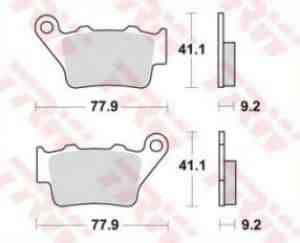 Lucas Bremsbelagsatz MCB672RSI