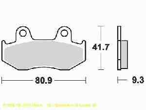 Lucas Bremsbelagsatz MCB685