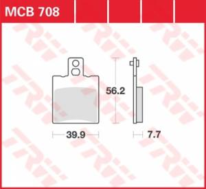 Aprilia SYM Bremsbelagsatz MCB708