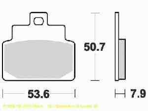 Lucas Bremsbelagsatz MCB709SRM