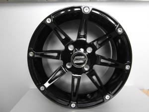 Moose WHEEL Type 387B 14x7 4/110 4+3 schwarz z.B. CForce / Terralander 800 Vorderachse