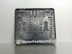 MotorFunSports Kennzeichenhalter für  Roller / Motorrad / Quad 250x200