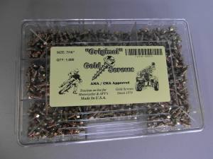 Spikes Schrauben Original Gold Ice Screws 11 mm 1000stk *Black Weeks*