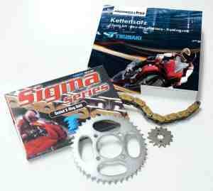 Suzuki GSX-R 750, Tsubaki Kettensatz X-Ring, 15/43