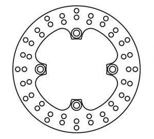 Triumph Bremsscheibe MST436