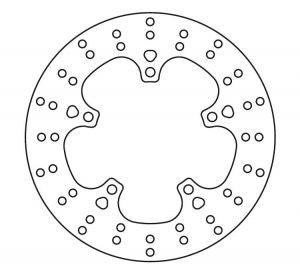 Yamaha Bremsscheibe MST389 starr 230mm