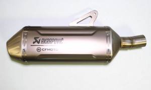 CFMOTO 450MT Akrapovic