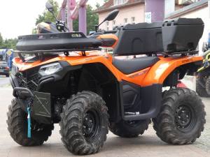 CFMoto CForces450s mit Koffer