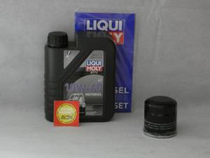 Tune-Up Kit For Kawasaki Prairie/Bayou 400 – Oil Filter & Plug (NGK/HIFLOFILTRO)