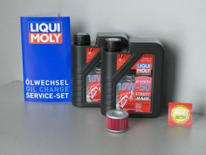 Kawasaki KLX 140 Ölwechsel