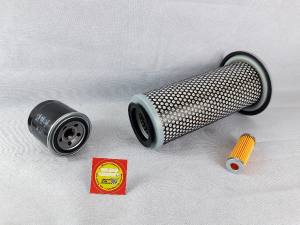 Filter Set Kompatibel Mit Kubota L1361 - Ölfilter, Luftfilter, Kraftstofffilter