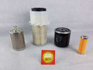 Filter Set für die große Wartung am Kubota B 2400 Filter Set für die große Wartung am Kubota B 2400