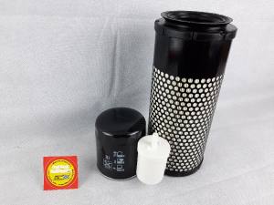 Filter Set (klein) passend für Kubota F 2260 R Öl Luft Kraftstoff Filter Set (klein) passend für Kubota F 2260 R Öl Luft Kraftstoff