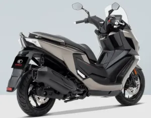 Kymco Downtown hinten 