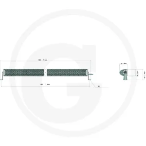 LED Lightbar Quad 