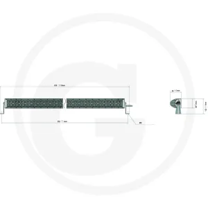 LED Lightbar Quad 