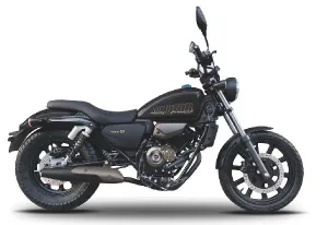 SRV 125 Schwarz