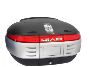 Shad Top-Case SH50, inkl. Rückenlehne, schwarz