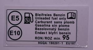 Warnaufkleber Kraftstoff - CFMOTO 450MT - CF-9GQA-190201-10000