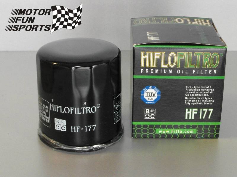 HiFlo HF177 Buell Blast, Firebolt, Ulysses Ölfilter.