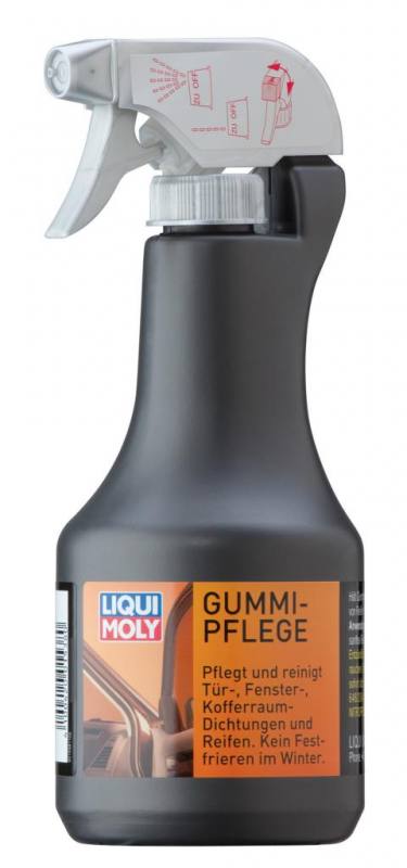 Liqui Moly Gummi-Pflege für Dichtungen und Reifen.