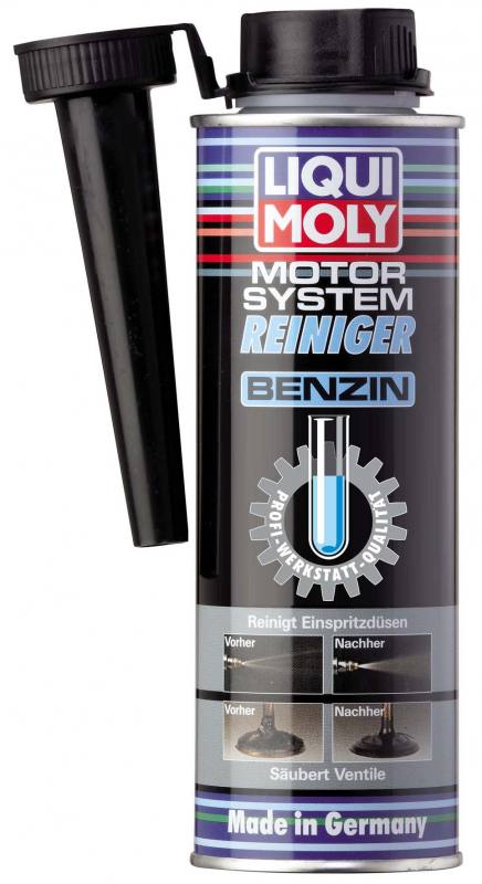 Motor System Reiniger Set Benzin + Öl Schlamm Spülung Oil Additiv LIQUI  MOLY