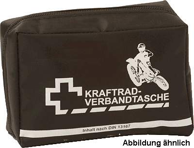 Motorrad Erste Hilfe Tasche Verbandtasche DIN 13167