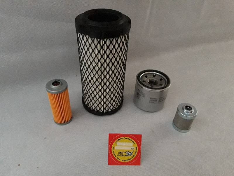 Kit De Filtres Pour Compresseur Airman AX22 – Ensemble Petit (huile, Air, Carburant)