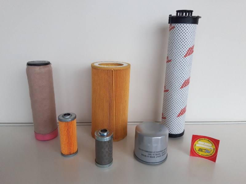 Filterset für Neuson 2003 RD Motor Yanmar 3TNV76-S Filter Filterset für Neuson 2003 RD Motor Yanmar 3TNV76-S Filter
